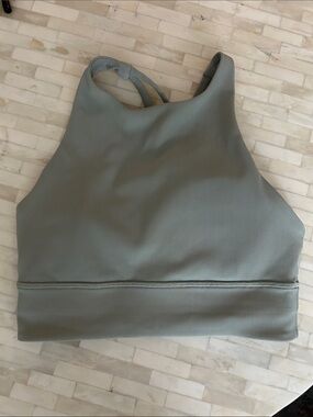 Lululemon High Neck Ribbed Sports Bra